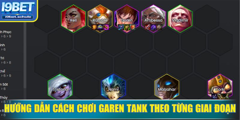 Bí quyết phát huy tối đa cách chơi Garen Tank chuẩn